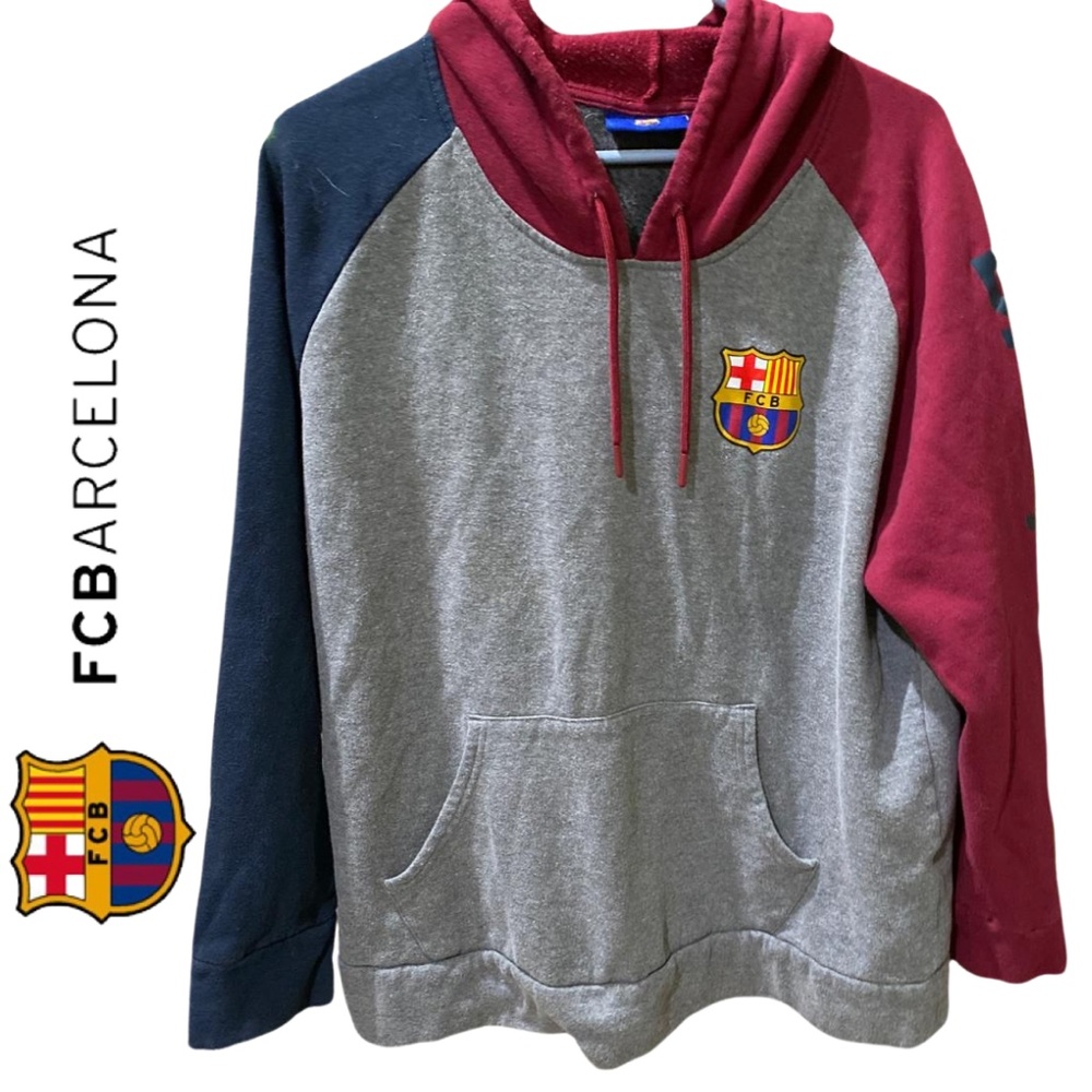 FC Barcelona Colorblock Hoodie